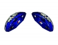 Přední 4-pístové brzdové třmeny Brembo BMW E30 / E36 / E46 / E81 / E82 / E87 / E88 / E90 / E91 / E92 / E93 / F20 / F21 / F30 / F31 pro kotouče 348x36mm (modré 34116891273 / 34116891274)
