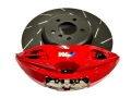 Přední 4-pístové brzdové třmeny Brembo BMW E30 / E36 / E46 / E81 / E82 / E87 / E88 / E90 / E91 / E92 / E93 / F20 / F21 / F30 / F31 pro kotouče 374x36mm (červené 34106891343 / 34106891344)