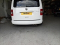 Particulate filter back výfuk Milltek VW Caddy 2K 2.0TDi 140PS 2WD manual/DSG (03-) - verze s rezonátorem - koncovka leštěná