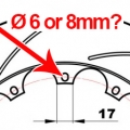 Přední brzdové kotouče D2 Racing 330x32mm - drážkované - pevné - šrouby M6 (2009-)