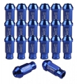 Kolové matice (štefty) D1 Spec závit M12 x 1.5 - modré