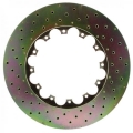 Zadní brzdové kotouče D2 Racing 380x32mm - děrované - plovoucí (2015-)