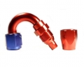 Fitinka koleno 120° D-08 (AN8) 3/4"x16-UNF - cutter-system - šroubovací