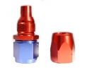 Fitinka rovná D-08 (AN8) 3/4"x16-UNF - cutter-system - šroubovací