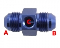 Adaptér na senzor D-10 (AN10) 7/8"x14-UNF - D-10 (AN10) 7/8"x14-UNF > 1/8"-NPT - samec-samec