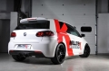Catback výfuk Milltek VW Golf 6 R 2.0 TSI 270PS (09-13) - verze bez rezonátoru - koncovky černé