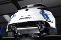 Catback výfuk Milltek VW Golf 7 R 2.0 TSI 300PS (14-16) - verze s rezonátorem Race - koncovky černé Oval