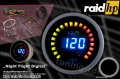 Raid Night flight digital - teplota výfukových plynů EGT + voltmetr