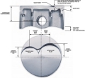 Kované písty JE Pistons BMW E46 M3 (01-06) / Z3 (01-02) / Z4 (06-08) S54B32 3.2 24V - 87.0mm - 9.0:1