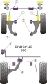 Silentbloky Powerflex Porsche 968 (92-95) / 944 S2 (85-91) Front Anti Roll Bar Bush 25,5mm (3)