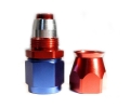 Fitinka rovná D-06 (AN6) 9/16"x18-UNF - teflonová PTFE hadice