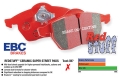 Zadní brzdové destičky EBC Redstuff na TVR Cerbera 4.0 (01-03)