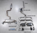 Catback výfuk Milltek VW Scirocco Mk3 R (09-16) - verze s rezonátorem - koncovky leštěné Oval (homologace)