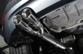 Catback výfuk Milltek Seat Leon 5F FR 2.0 TDI 150 SC 5dv. manual/DSG (13-) - verze bez rezonátoru - koncovka titanová