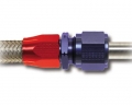 Fitinka pro trubkové vedení (hardline) D-08 (AN8) 3/4"x16-UNF na trubku 12,7mm (1/2")