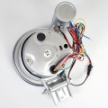 Přídavný budík Type-R - tachometr (125mm) se shift lightem - bílý/stříbrný