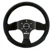 Volant Sparco P300 300mm - černý/černý - semiš | High performance parts