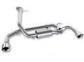 Axle-Back výfuk Borla pro Mazda 3 MPS BL 2.3T FWD manuál hatchback (09-13) -