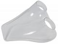 Přívod vzduchu Sandtler 240 x 215mm - průměr 2x 70mm - čirý | High performance parts