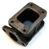 Redukční adaptér na turbo T3 > T3 + wastegate 38mm (litina) | High performance parts