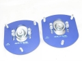 Zadní horní uložení tlumičů (Pillowball Top Mounts) Silver Project Subaru Impreza GD (01-07)
