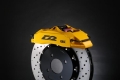 Přední brzdový kit D2 Racing pro Scion FR-S (12-), 4-pístkové brzdiče, pevné kotouče 304x28mm