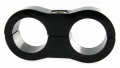 Separátor na vedení - průměr 2x 16,7mm - černý