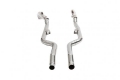 Downpipes s náhradami katalyzátorů Innotech (IPE) na Mercedes W218 CLS63 AMG V8 Bi-Turbo (11-14)