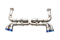Manifold back výfuk s náhradami katalyzátorů Innotech (IPE) na Porsche 996 Turbo / Turbo S (01-05)