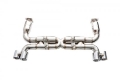 Manifold back výfuk s náhradami katalyzátorů Innotech (IPE) na Porsche 997.1 Turbo / Turbo S (06-09)