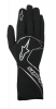 Závodní rukavice Alpinestars Tech 1 Race - černé/bílé
