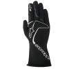 Závodní rukavice Alpinestars Tech 1 Race - černé/bílé