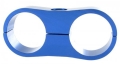 Separátor na vedení - průměr 2x 27mm - modrý