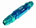 Zpětný ventil celo hliníkový Sytec - D-06 9/16"x18-UNF - modrý