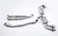 Secondary catback výfuk Milltek Nissan GT-R R35 (08-16) - koncovky titanové