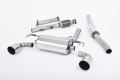 Turboback výfuk Milltek Mitsubishi Lancer Evo 10 X 2.0 Turbo (08-14) - koncovky Raptor 127mm - silniční verze s rezonátorem