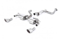 Catback výfuk Milltek Ford Focus Mk2 RS 2.5T 305PS (09-10) - verze s rezonátorem - koncovky leštěné