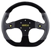 Volant Sparco Mugello 330mm - černý/černý - kůže/alkantara