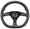 Volant Sparco L360 330mm - černý/černý - kůže