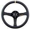 Volant Sparco R345 Monza 350mm - černý/černý - kůže