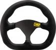 Volant OMP Formula 250mm - černý/černý - semiš