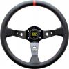 Volant OMP Corsica 350mm - černý/černý - kůže
