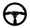 Sportovní volant SW620 - 330mm kůže - černý/černý (OMP Targa style)