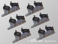 Sací svody Dbilas Dynamic BMW E32 750/850 5.0 V12 24V (M70)