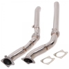 Downpipes s náhradami katalyzátorů Jap Parts Audi A6 / RS6 4.2 V8 bi-turbo sedan/avant včetně Quattro (02-04)