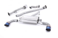 Primary catback výfuk Milltek Toyota GT86 2.0 (12-) - verze bez rezonátoru - koncovky titanové modré