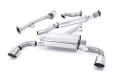 Primary catback výfuk Milltek Toyota GT86 2.0 (12-) - verze s rezonátorem - koncovky leštěné