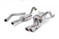 Catback výfuk Milltek Ford Fiesta Mk6 1.0T EcoBoost 100-140PS (13-17) - verze s rezonátorem - koncovka leštěná