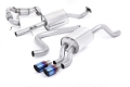 Turboback výfuk Milltek Ford Fiesta Mk6 1.0T EcoBoost 100-140PS (13-17) - verze s rezonátorem - koncovka titanová modrá