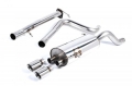 Catback výfuk Milltek Ford Fiesta Mk6 ST180 / ST200 1.6T EcoBoost (13-17) - verze bez rezonátoru - koncovka leštěná